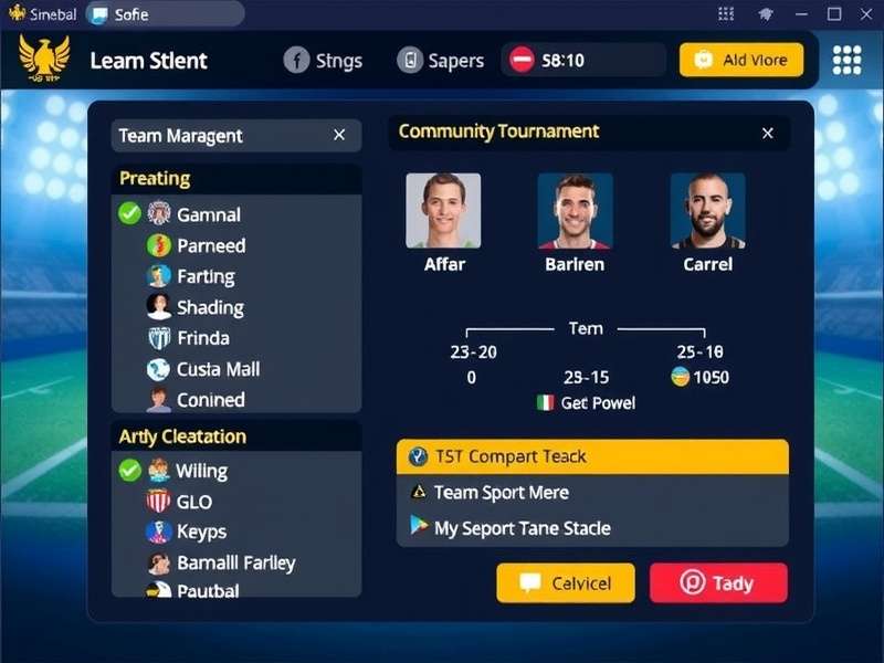 Ganges Football Legends gameplay screenshot